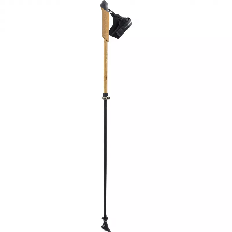 Bayamo Carbon Vario pastaigu nūjas (melna/gaiši brūna, 1 pāris, 105-125 cm)