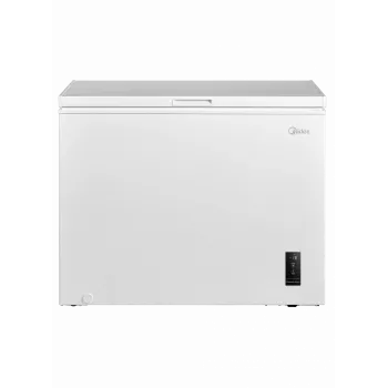 Saliekamā saldētava Midea MDRC345FEE01 — 249 L, energoefektivitātes klase E, balta, 85 cm augstums