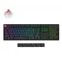 Bezvadu mehāniskā tastatūra Keychron K10 RGB Melns, kompakts izkārtojums, RGB fona apgaismojums, Bluetooth un USB-C