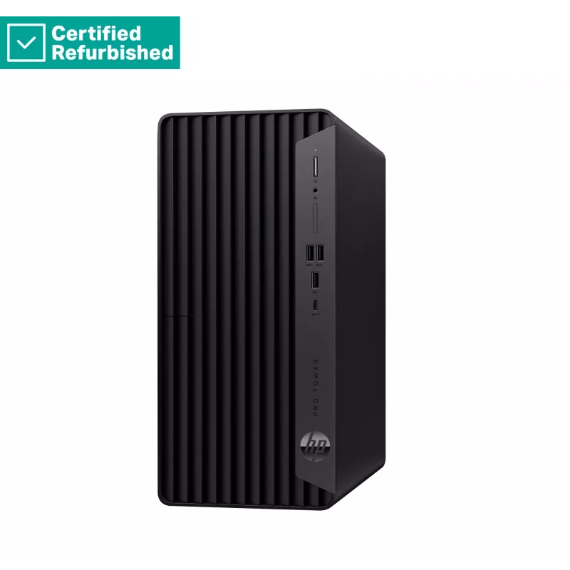 RENEW GOLD HP Pro 400 G9 Tower - i3-13100, 8GB, 512GB SSD, HDMI, USB pele, Win 11 Pro, 1 gadi