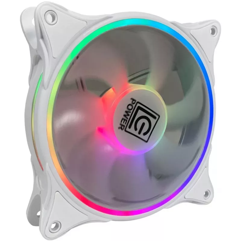 LC-Power LC-CF-120-ARGB-W 120mm ARGB korpusa ventilators - balts