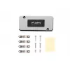 LANBERG tīkla sadales kārba PLC-6SL1-S, Cat6 S/FTP (S-STP), sudraba, 82×35×23 mm