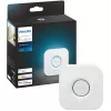 LED GU10 lamp twin pack with Hue Bridge – Philips Hue balta Ambiance, replaces 35W