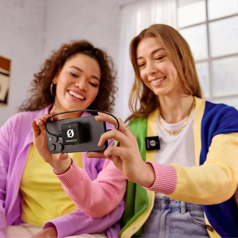 WIME RODE WIRELESS ME Divkanālu bezvadu mikrofonu sistēma vlogeriem un podkastu veidotājiem