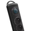 pārsprieguma aizsargs Qoltec 8 kontaktligzdas 3.0m 50114
