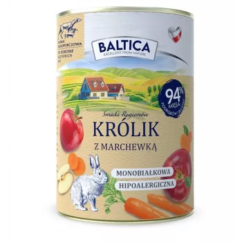 BALTICA Smaki regionów Trusis ar burkāniem - mitrā suņu barība - 400g
