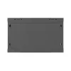 Sienas stiprinājuma skapis 19 inch 6U 600x600 melns