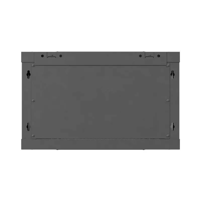 Sienas stiprinājuma skapis 19 inch 6U 600x600 melns