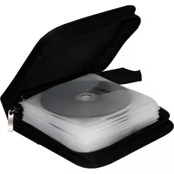 Multifunkciju maciņš MediaRange BOX50 24 diskiem, melns