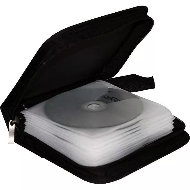 Multifunkciju maciņš MediaRange BOX50 24 diskiem, melns