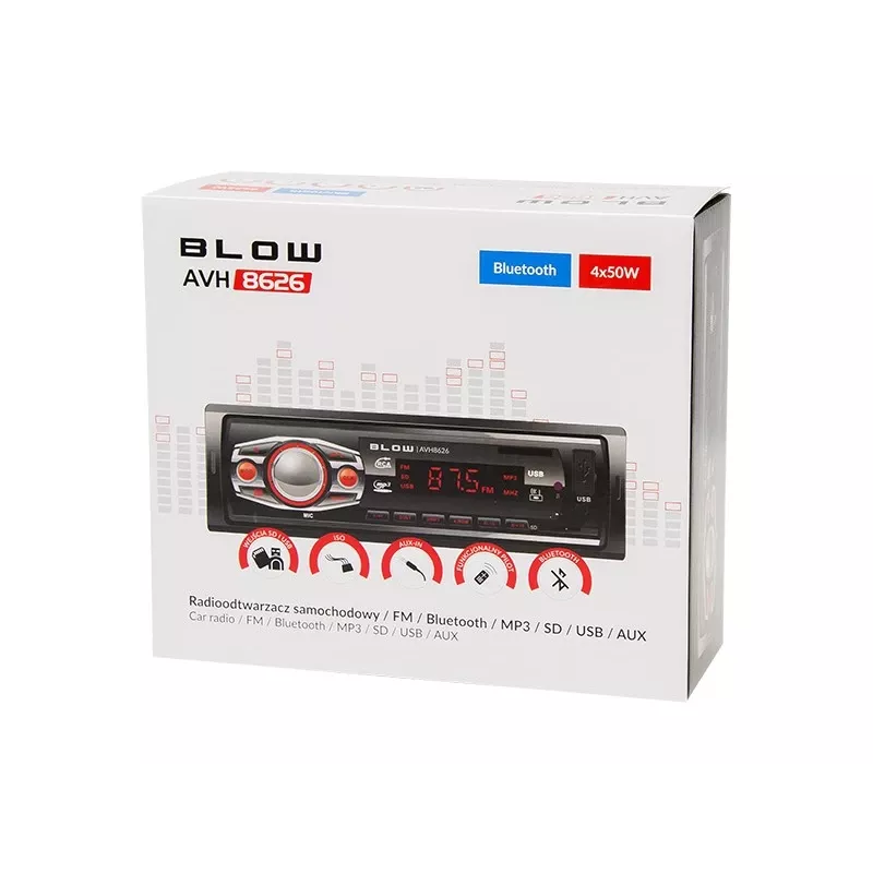 Auto radio AVH-8626 MP3/USB/SD/MMC/BT