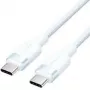 USB-C uz USB-C kabelis Vention TRS USB 2.0 1 m 0,48 Gbit/s 60 W zils