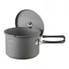 ESBIT katliņu komplekts ar spirta degli, alumīnijs 1,5 L, Ø15,4 cm, H115 mm, melns