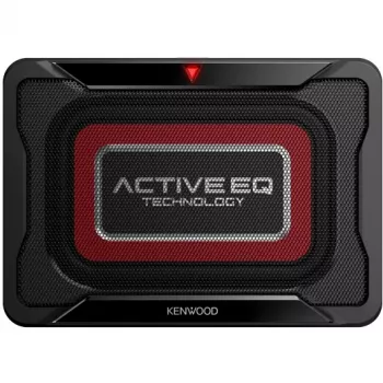 Kenwood Electronics KSC-PSW7EQ automašīnas zemfrekvences skaļrunis, iepriekš uzstādīts zemfrekvences skaļrunis, 160 W