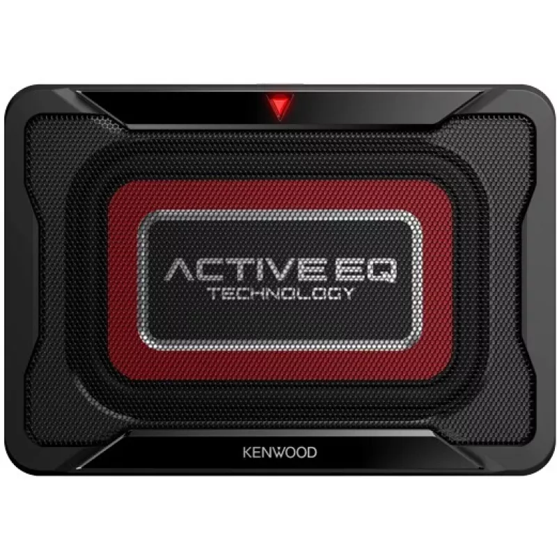 Kenwood Electronics KSC-PSW7EQ automašīnas zemfrekvences skaļrunis, iepriekš uzstādīts zemfrekvences skaļrunis, 160 W