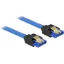 SATA kabelis DeLOCK 84980 0,7 m SATA 7 kontaktu, melns/zils