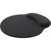 Atmiņu putu pelīšu paliktnis Speedlink VELLU ar plaukstas balstu, 230×254 mm, melns