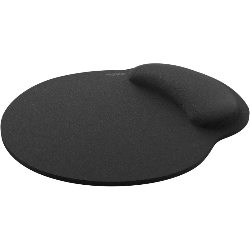 Atmiņu putu pelīšu paliktnis Speedlink VELLU ar plaukstas balstu, 230×254 mm, melns