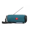 Stereo pārnēsājamais skaļrunis GEMBIRD SPK-BT-17-G — Bluetooth 5.1, 5 W RMS, 1200 mAh, MicroSD, FM, AUX