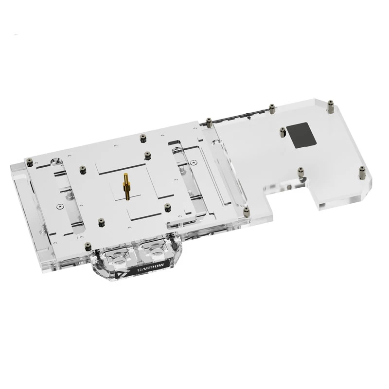 GPU ūdens bloks Barrow LRC2.0 ASUS STRIX 3070 — pilna pārklājuma, akrila