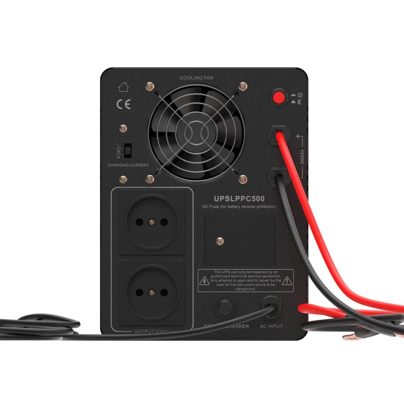 Nepārtrauktās barošanas avots UPS zaļa Cell UPSLPPC500 0,8 kVA 500 W