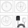 GPS/GLONASS antena QOLTEC 28 dBi 50 W ar SMA taisnleņķa savienotāju