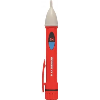 Benning VT 2 Bezkontakta sprieguma testeris CAT III 1000 V, CAT IV 600 V akustisks, LED (044055)