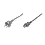 Assmann strāvas vads, Schuko - C5, kontaktdakša/kontaktligzda, 1,8 m, H05VV-F3G 0,75 mm², melns (AK-440103-018-S)