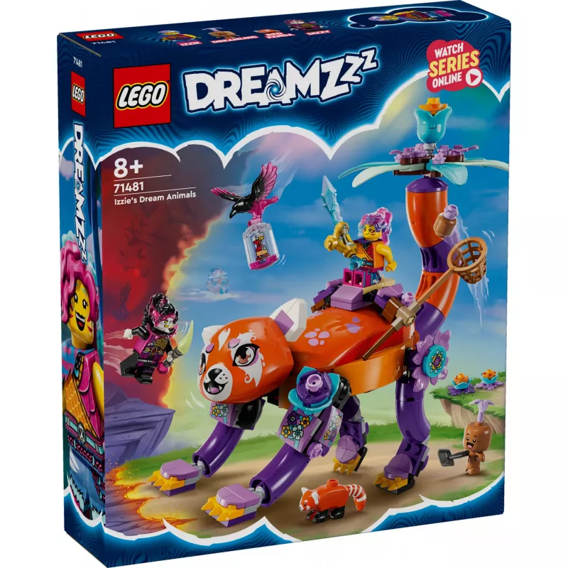 LEGO būvkomplekts LEGO DREAMZzz Izzie Dream Animals 71481 – kolekcionējams spēļu komplekts