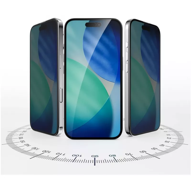 4smarts Second Glass privātuma ekrāna aizsargs Apple iPhone 17 rūdīts stikls