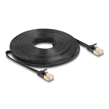 Tīkla kabelis DeLOCK RJ45 Cat.6A spraudnis uz spraudni U/FTP 10 m melns