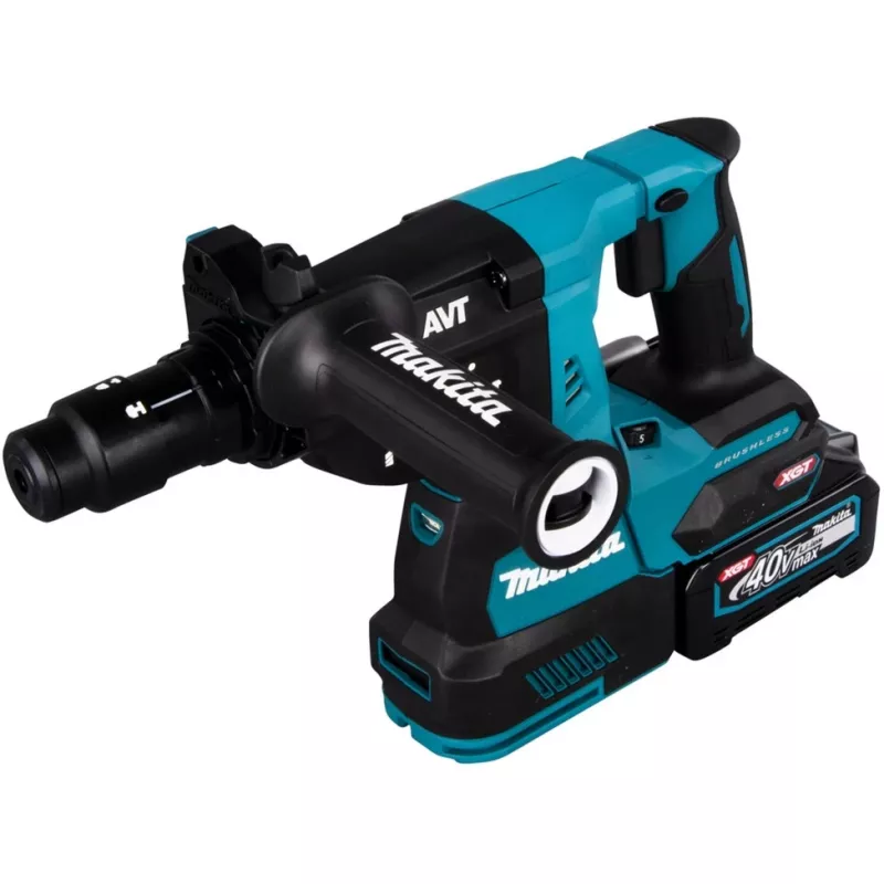 Makita HR004GM201 bezvada triecienurbjmašīna SDS-plus 2,9 džouli 2 uzlādējamas baterijas, lādētājs iekļauts