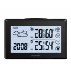 Meteoroloģiskā stacija SENCOR SWS 2850 — iekštelpu/āra temperatūra un mitrums, 1 bezvadu sensors, 433,92 MHz, min/maks atmiņa