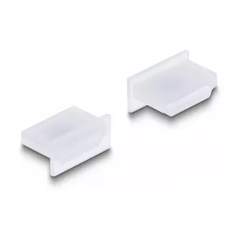 Kabeļa vāciņš DeLOCK 64169 HDMI A sieviešu bez roktura caurspīdīgs 10 gab.