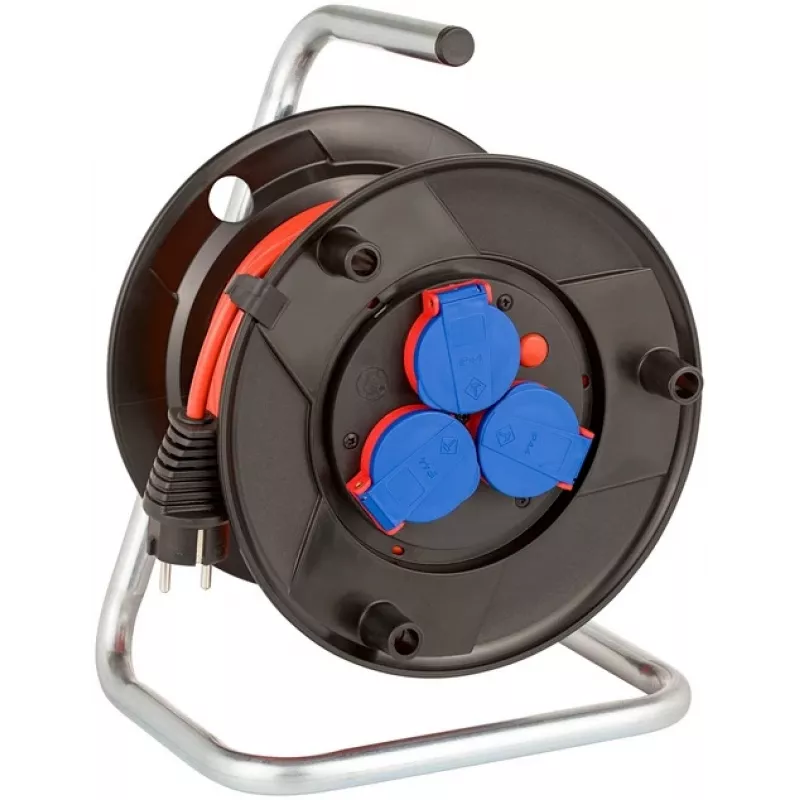 Kabeļa spole Brennenstuhl 1098530001 20 m Melna Plastmasa
