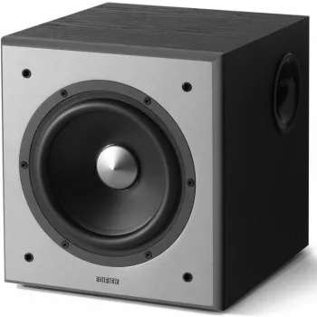 Aktīvais zemfrekvences skaļrunis Edifier T5, stereo RCA ieeja/izeja, melns, 70 W (nedaudz bojāts iepakojums)
