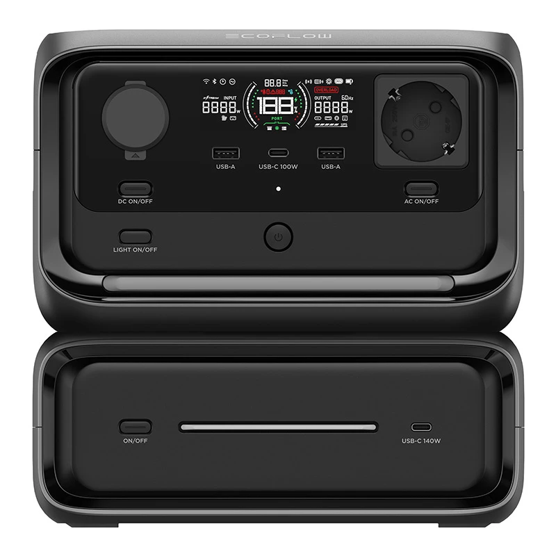 Pārnēsājama elektrostacija EcoFlow River 3 Max, 572 Wh
