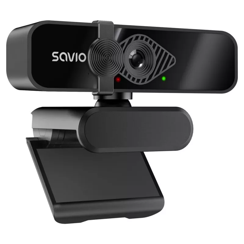 Savio CAK-06 tīmekļa kamera 3840 x 2160 pikseļi USB Melna