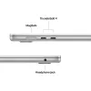MacBook Air 34,5 cm (13,6) 2025 CTO, piezīmjdators sudraba krāsā, 16 GB, 1 TB (1 TB SSD), M4, MacOS, grieķu