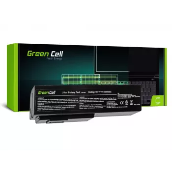 Baterija zaļa Cell AS08 priekš ASUS G50 G51 G60 M50 M50V N53 N53SV N61 N61VG N61JV