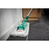 Plakanais mops Leifheit Profi XL cotton plus — 420 mm platums, 360° rotējoša galva, kokvilna/šķiedra, alumīnija rokturis