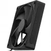 NZXT F Series F120P 120mm korpusa ventilators — melns