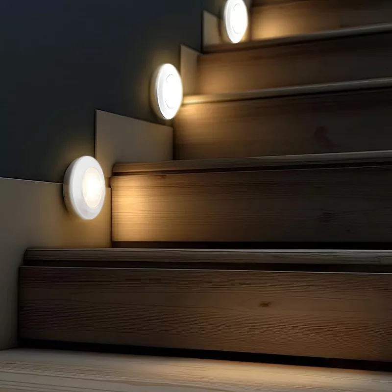 Maclean Energy MCE165 Tālvadības LED lampu komplekts, AAA baterijas, 6 gabali komplektā