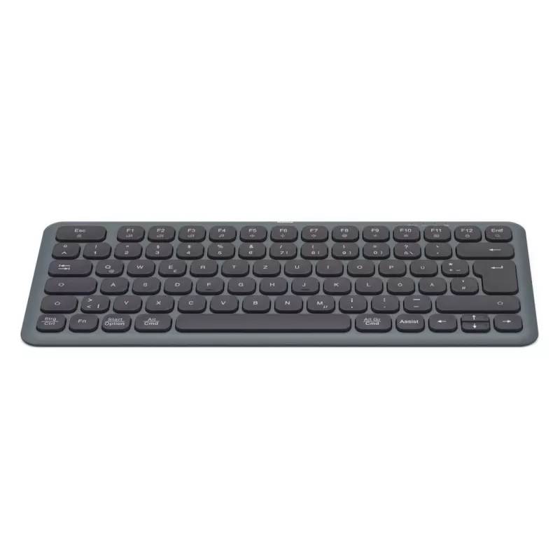 Daudzaparatūras tastatūras un peles komplekts melns pelēks