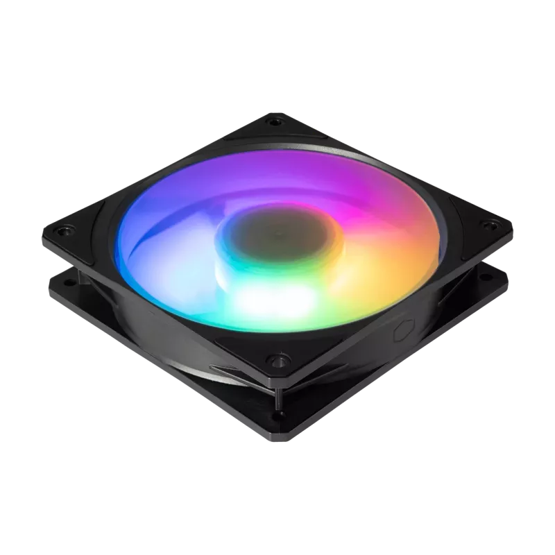 Ventilators Cooler Master Mobius 120P ARGB 2400 RPM melns