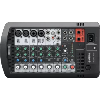 Brīvi stāvoša PA sistēma YAMAHA Stagepas 400BT — 400 W, 2 joslu, 10 kanālu mikseris, Bluetooth 4.1, melna