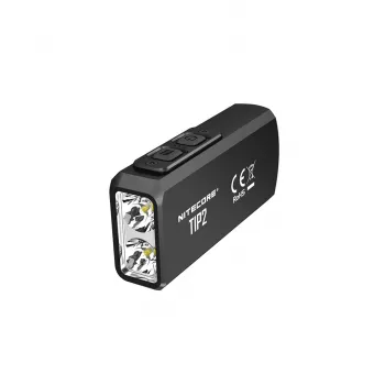 Rokas lukturītis Nitecore TIP2 — 720 lm, litija jonu, 55 h darbības laiks, 38,3 g, melns