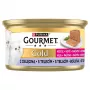 Mitrā kaķu barība Purina Nestlé Gourmet Gold Kitten Veal Mousse 85 g, 13% olbaltumvielu, 7% tauku