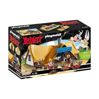 Playmobil 71266 Asterikss: Higiēniksa būda Higiēnikss un viņa sieva Baktērija Kolekcija Spēļu figūras Asteriksa kolekcionāri un fani Jautra iztēles ro