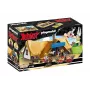 Playmobil 71266 Asterikss: Higiēniksa būda Higiēnikss un viņa sieva Baktērija Kolekcija Spēļu figūras Asteriksa kolekcionāri un fani Jautra iztēles ro